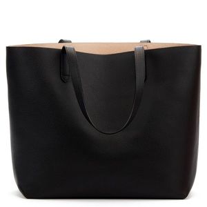 Cuyana Classic Structured Leather Tote -EUC